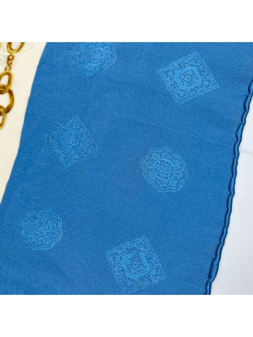 Chanel CC Logo Scarf Silk Multicolor Vintage - Picture 15 of 16